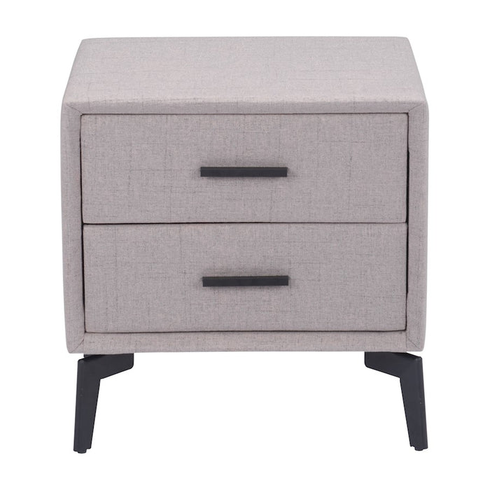 Zuo Modern Halle Side Table, Gray