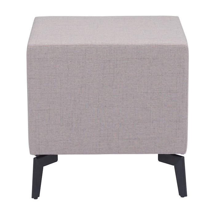 Zuo Modern Halle Side Table, Gray