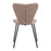 Zuo Modern Tollo Dining Chair Set of 2, Brown
