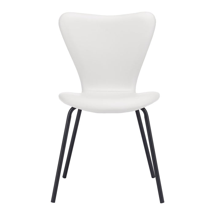 Zuo Modern Torlo Dining Chair Set of 2, White