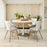 Zuo Modern Torlo Dining Chair Set of 2, White