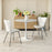 Zuo Modern Torlo Dining Chair Set of 2, White
