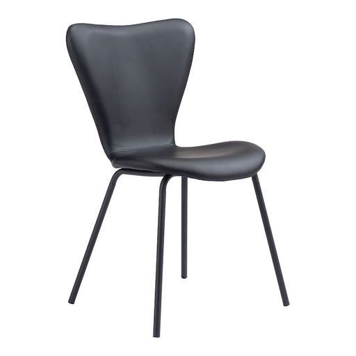 Zuo Modern Torlo Dining Chair Set of 2, Black