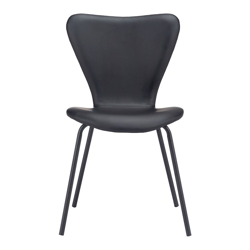 Zuo Modern Torlo Dining Chair Set of 2, Black