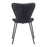 Zuo Modern Torlo Dining Chair Set of 2, Black