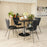 Zuo Modern Torlo Dining Chair Set of 2, Black
