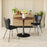 Zuo Modern Torlo Dining Chair Set of 2, Black