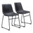Zuo Modern Smart Dining Chair Set of 2, Black - 109648
