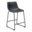 Zuo Modern Smart Counter Stool Set of 2, Black