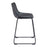 Zuo Modern Smart Counter Stool Set of 2, Black