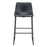 Zuo Modern Smart BarStool Set of 2, Black