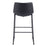 Zuo Modern Smart BarStool Set of 2, Black