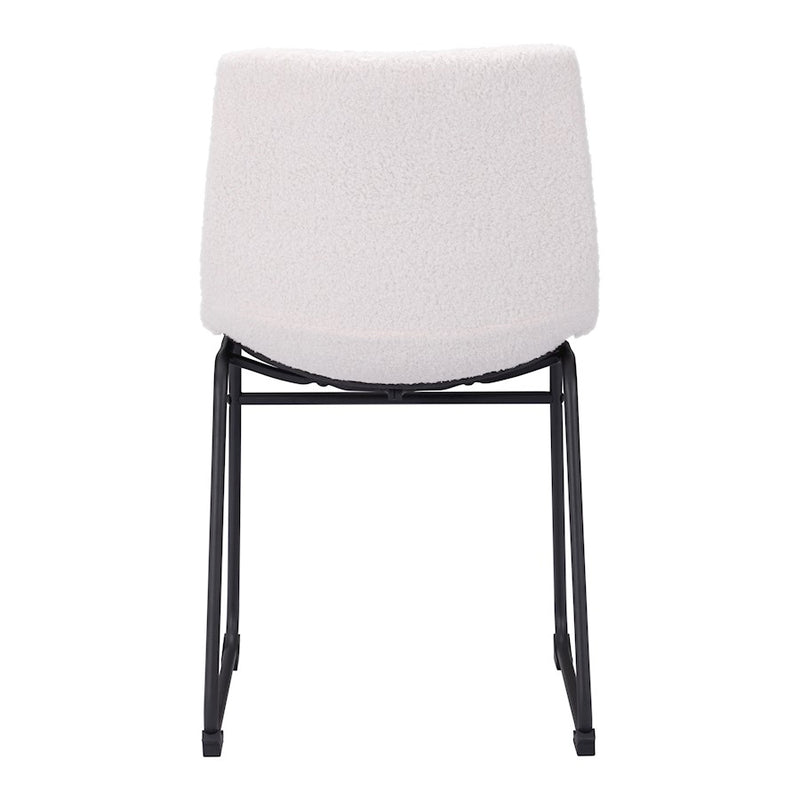 Zuo Modern Smart Dining Chair Set of 2, Ivory