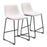Zuo Modern Smart Counter Stool Set of 2, Ivory - 109652