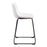 Zuo Modern Smart Counter Stool Set of 2, Ivory