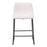 Zuo Modern Smart Counter Stool Set of 2, Ivory
