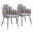 Zuo Modern Noosa Dining Chair Set of 2, Gray - 109655