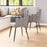 Zuo Modern Noosa Dining Chair Set of 2, Gray