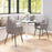 Zuo Modern Noosa Dining Chair Set of 2, Gray