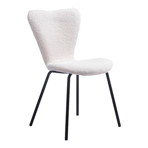 Zuo Modern Thibideaux Dining Chair Set of 2, Ivory