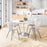 Zuo Modern Thibideaux Dining Chair Set of 2, Ivory