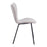 Zuo Modern Thibideaux Dining Chair Set of 2, Light Gray