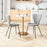 Zuo Modern Thibideaux Dining Chair Set of 2, Light Gray