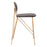 Zuo Modern Georges Counter Stool Set of 2, Gray/Gold