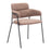 Zuo Modern Marcel Dining Chair Set of 2, Brown