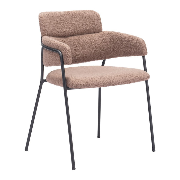 Zuo Modern Marcel Dining Chair Set of 2, Brown