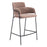 Zuo Modern Marcel Counter Stool Set of 2, Brown