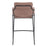 Zuo Modern Marcel Counter Stool Set of 2, Brown