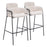 Zuo Modern Marcel BarStool Set of 2, Cream - 109667