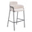 Zuo Modern Marcel BarStool Set of 2, Cream