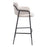 Zuo Modern Marcel BarStool Set of 2, Cream