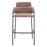 Zuo Modern Marcel BarStool Set of 2, Brown