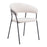 Zuo Modern Josephine Dining Chair Set of 2, Cream