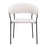 Zuo Modern Josephine Dining Chair Set of 2, Cream