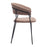 Zuo Modern Josephine Dining Chair Set of 2, Brown