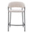 Zuo Modern Josephine Counter Stool Set of 2, Cream