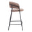 Zuo Modern Josephine Counter Stool Set of 2, Brown