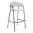 Zuo Modern Josephine BarStool Set of 2, Cream