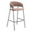 Zuo Modern Josephine BarStool Set of 2, Brown
