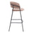 Zuo Modern Josephine BarStool Set of 2, Brown