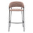 Zuo Modern Josephine BarStool Set of 2, Brown