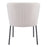 Zuo Modern Aimee Dining Chair Set of 2, Cream