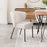 Zuo Modern Aimee Dining Chair Set of 2, Cream