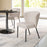 Zuo Modern Aimee Dining Chair Set of 2, Beige