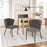 Zuo Modern Aimee Dining Chair Set of 2, Gray