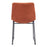 Zuo Modern Smart Dining Chair Set of 2, Burnt Orange
